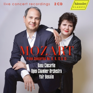 Dana Ciocarlie Open Chamber Orches - Mozart: Piano Concertos i gruppen VI TIPSAR / Fredagsreleaser / Fredag den 4:e oktober 2024 hos Bengans Skivbutik AB (5563057)