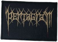 Pentagram (Cl) - Patch Logo  (7 X  10,2 Cm) i gruppen MERCHANDISE / Tygmärke / Hårdrock hos Bengans Skivbutik AB (5563130)
