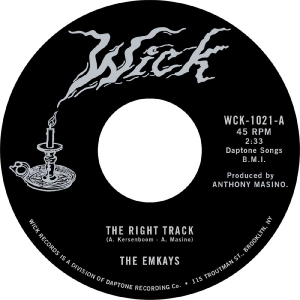 Emkays The - The Right Track B/W Make It True i gruppen VI TIPSAR / Fredagsreleaser / Fredag den 20:e september 2024 hos Bengans Skivbutik AB (5563167)