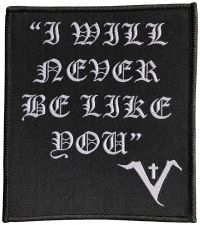 Saint Vitus - Patch I Will Never Be Like You   (1 i gruppen MERCHANDISE / Tygmärke / Hårdrock hos Bengans Skivbutik AB (5563249)