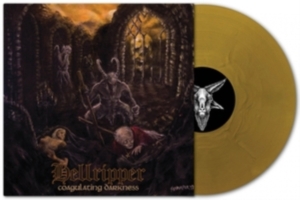 Hellripper - Coagulating Darkness (Gold Vinyl Lp i gruppen VI TIPSAR / Fredagsreleaser / Fredag den 4:e oktober 2024 hos Bengans Skivbutik AB (5563481)