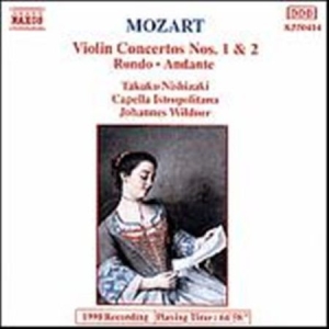 Mozart W A - Violin Concertos 1 & 2 i gruppen CD / Övrigt hos Bengans Skivbutik AB (556364)