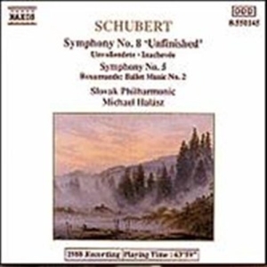 Schubert Franz - Symphonies 5 & 8 i gruppen Externt_Lager / Naxoslager hos Bengans Skivbutik AB (556366)