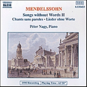 Mendelssohn Felix - Songs Without Words 2 i gruppen Externt_Lager / Naxoslager hos Bengans Skivbutik AB (556373)