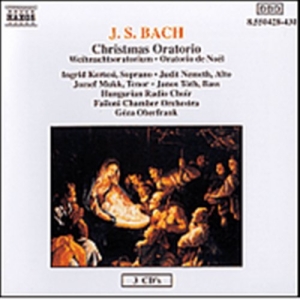 Bach Johann Sebastian - Christmas Oratorio i gruppen CD / Julmusik,Klassiskt hos Bengans Skivbutik AB (556378)