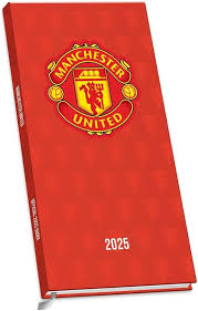Manchester United Fc - 2025 Slim Diary i gruppen MERCHANDISE / Merch / Sport hos Bengans Skivbutik AB (5563849)