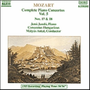 Mozart Wolfgang Amadeus - Complete Piano Concertos Vol 5 i gruppen CD / Klassiskt hos Bengans Skivbutik AB (556413)