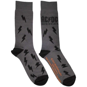 Ac/Dc - Back In Black Bolts Char Socks (Eu 39-45 i gruppen MERCHANDISE /  /  hos Bengans Skivbutik AB (5564489)