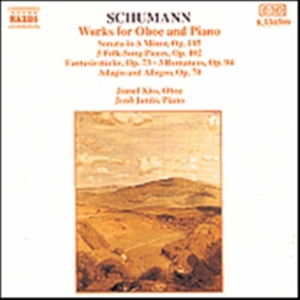 Schumann Robert - Works For Oboe & Piano i gruppen Externt_Lager / Naxoslager hos Bengans Skivbutik AB (556452)