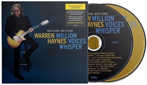 Warren Haynes - Million Voices Whisper (Deluxe Cd) i gruppen CD / Pop-Rock hos Bengans Skivbutik AB (5564615)