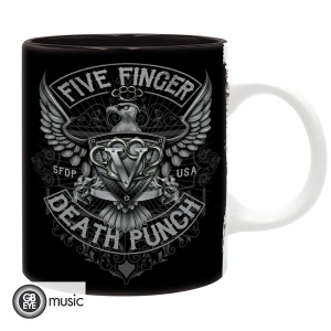 Five Finger Death Punch - Mug - 320 Ml - Eagle i gruppen MERCHANDISE / Mugg / Hårdrock hos Bengans Skivbutik AB (5564636)