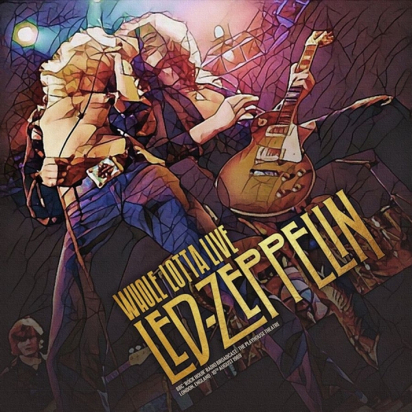 Led Zeppelin - Whole Lotta Live (Yellow Vinyl Lp) i gruppen VINYL / Hårdrock hos Bengans Skivbutik AB (5565397)