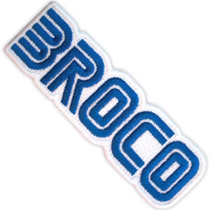 Don Broco - Blue Logo Woven Patch i gruppen MERCHANDISE / Tygmärke / Hårdrock hos Bengans Skivbutik AB (5565569)