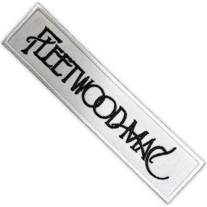 Fleetwood Mac - Text Logo Woven Patch i gruppen MERCHANDISE / Tygmärke / Pop-Rock hos Bengans Skivbutik AB (5565573)