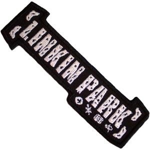 Linkin Park - Bracket Logo Woven Patch i gruppen MERCHANDISE / Tygmärke / Hårdrock hos Bengans Skivbutik AB (5565589)