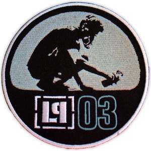 Linkin Park - Lp03 Woven Patch i gruppen MERCHANDISE / Tygmärke / Hårdrock hos Bengans Skivbutik AB (5565593)