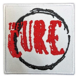 The Cure - Circle Logo Woven Patch i gruppen MERCHANDISE / Tygmärke / Pop-Rock hos Bengans Skivbutik AB (5565604)