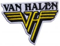 Van Halen - Patch Text & Logo (8,1 X 6,2 Cm) i gruppen MERCHANDISE / Tygmärke / Hårdrock hos Bengans Skivbutik AB (5565612)