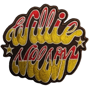 Willie Nelson - Emblem Woven Patch i gruppen MERCHANDISE / Tygmärke / Country hos Bengans Skivbutik AB (5565613)