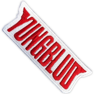 Yungblud - Red Logo Woven Patch i gruppen MERCHANDISE / Tygmärke / Pop-Rock hos Bengans Skivbutik AB (5565616)