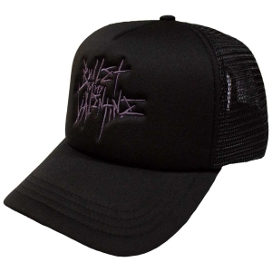 Bullet For My Valentine - Purple Logo Bl Mesh-Back Cap i gruppen MERCHANDISE / Keps / Hårdrock hos Bengans Skivbutik AB (5565631)