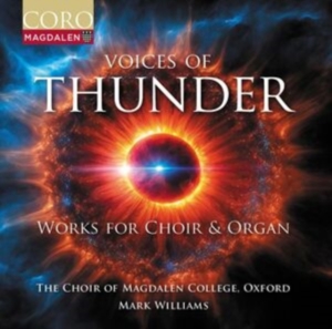 The Choir Of Magdalen College Oxfo - Voices Of Thunder - Music For Choir i gruppen VI TIPSAR / Fredagsreleaser / Fredag den 1:a november 2024 hos Bengans Skivbutik AB (5565730)