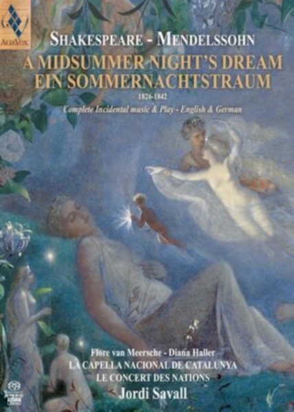 Jordi Savall La Capella Nacional - Mendelssohn: A Midsummer Night's Dr i gruppen VI TIPSAR / Fredagsreleaser / Fredag den 1:a november 2024 hos Bengans Skivbutik AB (5565766)