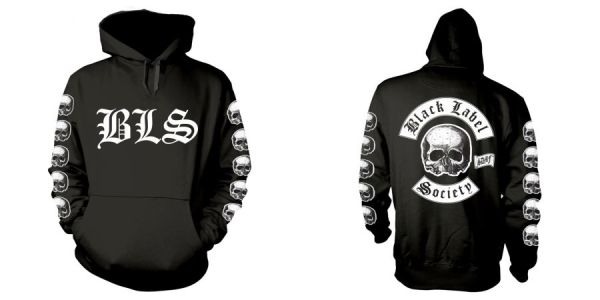 Black Label Society - Hood - Logo (Xxl) i gruppen MERCH / Kläder / Hoodies hos Bengans Skivbutik AB (5565780)