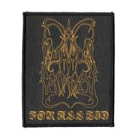 Dimmu Borgir - Patch - For All Tid (Orange) i gruppen MERCHANDISE / Tygmärke / Hårdrock hos Bengans Skivbutik AB (5565850)