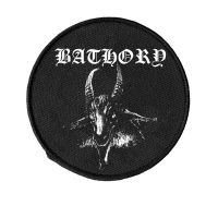 Bathory - Patch - Goat (Circle) i gruppen MERCHANDISE / Tygmärke / Hårdrock hos Bengans Skivbutik AB (5565863)