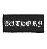 Bathory - Patch - Logo i gruppen MERCHANDISE / Tygmärke / Hårdrock hos Bengans Skivbutik AB (5565865)