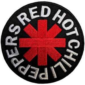Red Hot Chili Peppers - Asterisk Bl Woven Patch i gruppen MERCHANDISE / Tygmärke / Pop-Rock hos Bengans Skivbutik AB (5566270)