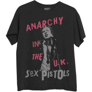 Sex Pistols - Anarchy In The Uk Bl T-Shirt  (M) i gruppen MERCHANDISE / T-shirt / Punk hos Bengans Skivbutik AB (5566303)