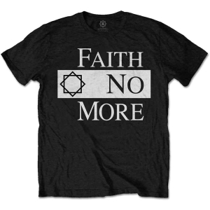 Faith No More - Classic Logo V2 Uni Bl T-Shirt i gruppen MERCHANDISE / T-shirt / Hårdrock hos Bengans Skivbutik AB (5566332r)
