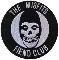 Misfits - Patch Fiend Club (9 Cm) i gruppen MERCHANDISE / Tygmärke / Pop-Rock hos Bengans Skivbutik AB (5566836)