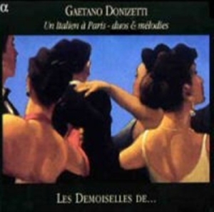 Gaetano Donizetti - Un Italien À Paris   Duos And i gruppen Externt_Lager / Naxoslager hos Bengans Skivbutik AB (556706)