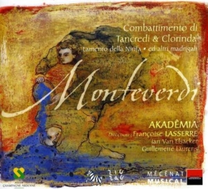 Monteverdi - Combattimento Di Tancredi i gruppen Externt_Lager / Naxoslager hos Bengans Skivbutik AB (556736)