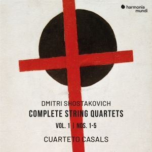 Cuarteto Casals - Dmitri Shostakovich: Complete String Quartets Vol. 1 - Nos. 1-5 i gruppen ÖVRIGT / Övrigt / aub hos Bengans Skivbutik AB (5567824)