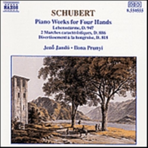 Schubert Franz - Piano Works For Four Hands i gruppen Externt_Lager / Naxoslager hos Bengans Skivbutik AB (556789)