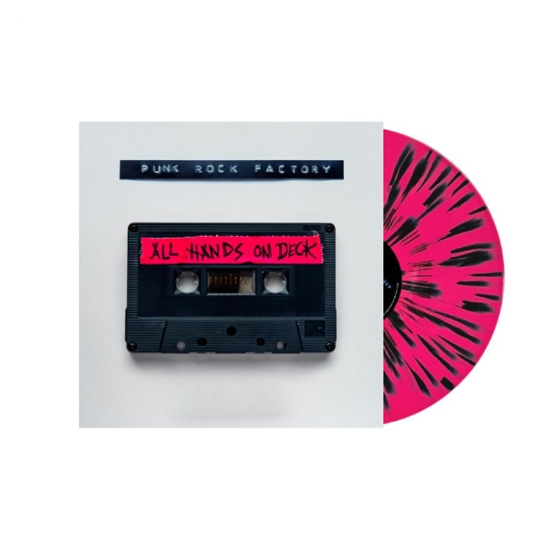 Punk Rock Factory - All Hands On Deck (Black & Pink Spl i gruppen ÖVRIGT / Övrigt / Artiklar-kommande hos Bengans Skivbutik AB (5567959)