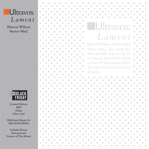 Ultravox - Lament LP (RSD) i gruppen ÖVRIGT / Övrigt / Artiklar-kommande hos Bengans Skivbutik AB (5568029)