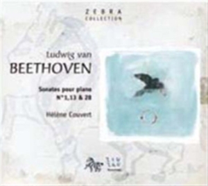 Beethoven: Couvert - Sonatas For Piano Nos 1, 13, 28 i gruppen CD / Klassiskt hos Bengans Skivbutik AB (556808)