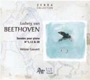 Beethoven: Couvert - Sonatas For Piano Nos 1, 13, 28 i gruppen CD / Klassiskt hos Bengans Skivbutik AB (556808)