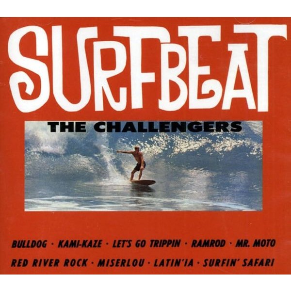 The Challengers - Surfbeat (Clear Orange Vinyl)(RSD) i gruppen VINYL / Pop-Rock hos Bengans Skivbutik AB (5568596)