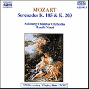 Mozart Wolfgang Amadeus - Serenades 185 + 203 i gruppen Externt_Lager / Naxoslager hos Bengans Skivbutik AB (556880)
