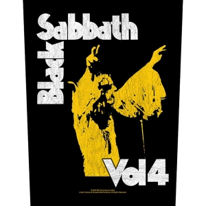 Black Sabbath - Vol 4 Back Patch i gruppen MERCHANDISE / Tygmärke / Hårdrock hos Bengans Skivbutik AB (5569039)