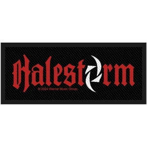 Halestorm - Logo Standard Patch i gruppen MERCHANDISE / Tygmärke / Hårdrock hos Bengans Skivbutik AB (5569046)
