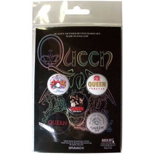 Queen - Killer Queen Button Badge Pack i gruppen MERCHANDISE / Pin-Button Badge / Pop-Rock hos Bengans Skivbutik AB (5569298)