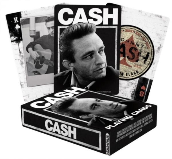 Cash Johnny - Playing Cards (6.5 Cm X 1.75 Cm X 9 i gruppen MERCHANDISE / Sällskapsspel /  /  hos Bengans Skivbutik AB (5569316)