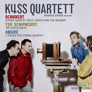 Kuss Quartett & Maurice Steger - Schubert: String Quartet No.14 'Death & The Maiden' i gruppen ÖVRIGT / Övrigt / aub hos Bengans Skivbutik AB (5569612)
